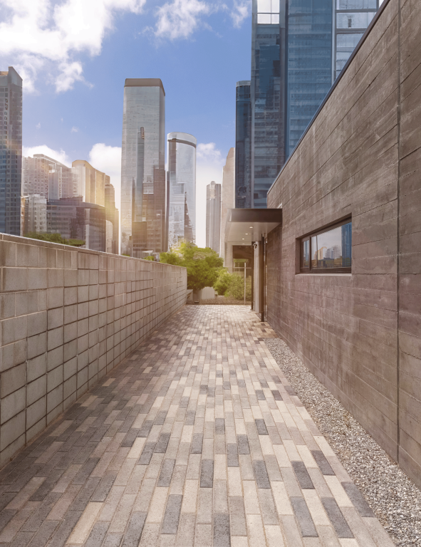 Manhattan Paver City Skyline