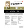 High Strength HandiCrete Technical Data Sheet